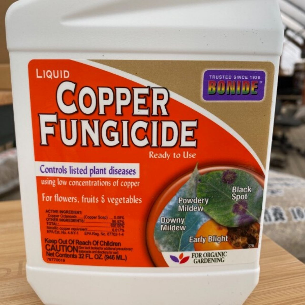 Liquid Copper Fungicide from Bonide at New England Bonsai Gardens