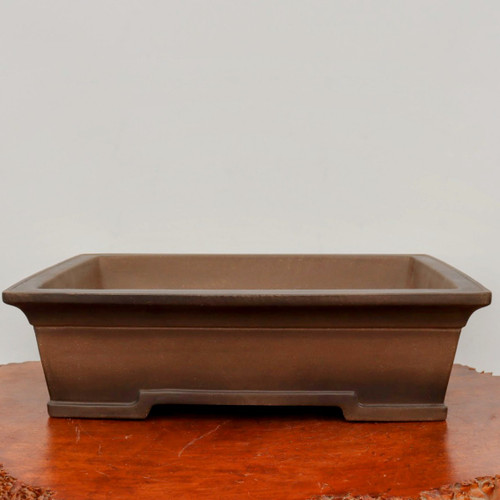 17" Unglazed Yixing Bonsai Pot (no. 2395)