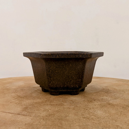 5" Unglazed Yixing Bonsai Pot (no. 2391b)