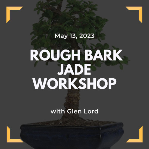 Rough Bark Jade (All-Inclusive) Workshop with Glen Lord (Saturday, May 13, 2023)