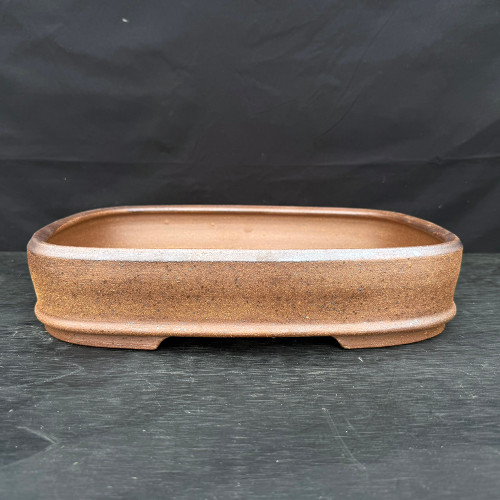 15” Natural Clay Rectangle with Soft Corners – Jack Hoover Pot No. 628