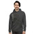 New England Bonsai Gardens charcoal hoodie front view on model