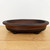 7-Inch Unglazed Oval Yixing Ceramic Bonsai Pot (No. 2501)