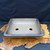 17.75" Rectangle Exhibition-Quality Yixing Bonsai Pot – Smooth Brown Clay with Kiln Stamp (NEBG. 1092)