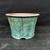 8.25” Round Cascade with Green Patina Glaze – Jack Hoover Pot No. 639