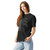 New England Bonsai Gardens heavyweight T-shirt in black, angled front view