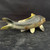 Japanese Cast Metal Koi Sculpture – Kyoto Antique Find (3.5” x 9.5”)