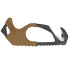 Gerber Coyote Brown Strap cutter with glass breaker