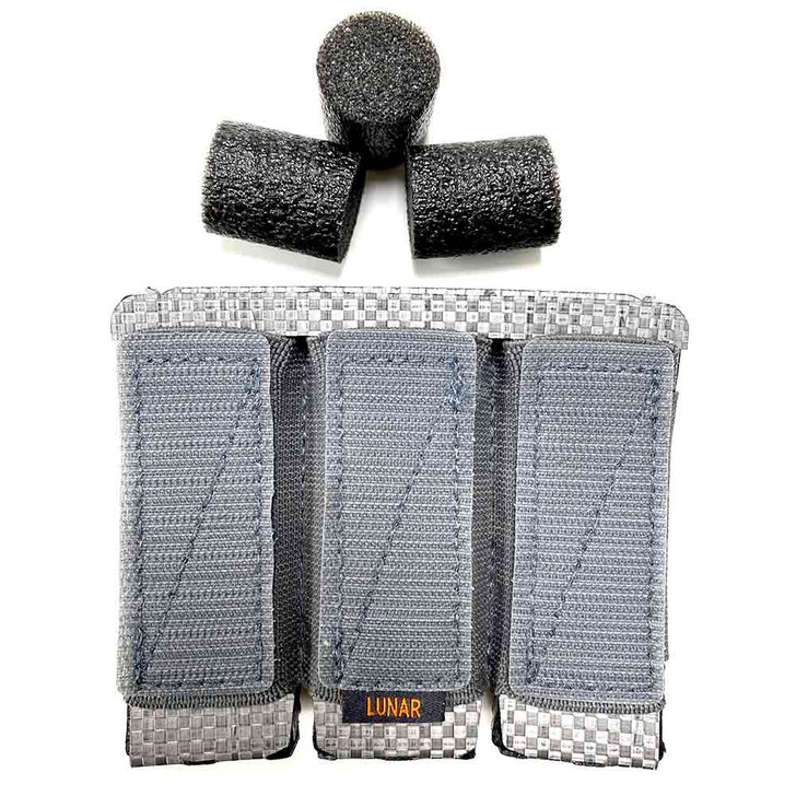 Triple P - 3 Slot Double Stack Pistol Mag Insert - Hook/Hook