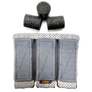 Triple P - 3 Slot Double Stack Pistol Mag Insert - Hook/Hook