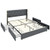 Full/Queen Size Upholstered Bed Frame with 4 Storage Drawers-Full Size Full/Queen Size Upholstered Bed Frame with 4 Storage Drawers-Full Size