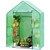 Portable 4 Tier Walk-in Plant Greenhouse with 8 Shelves - Color: Green Portable 4 Tier Walk-in Plant Greenhouse with 8 Shelves - Color: Green