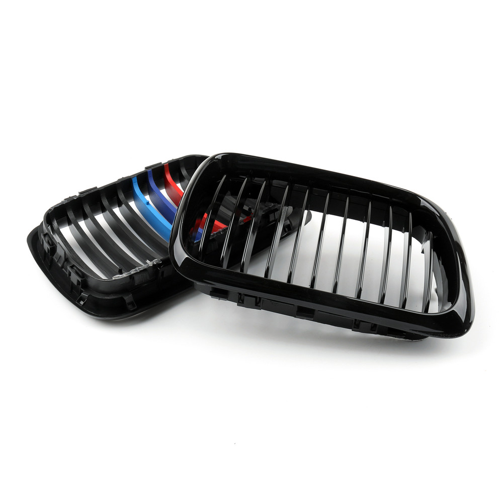 Kidney Grille M Color BMW E36 3 Series (1997-1999) Gloss Black