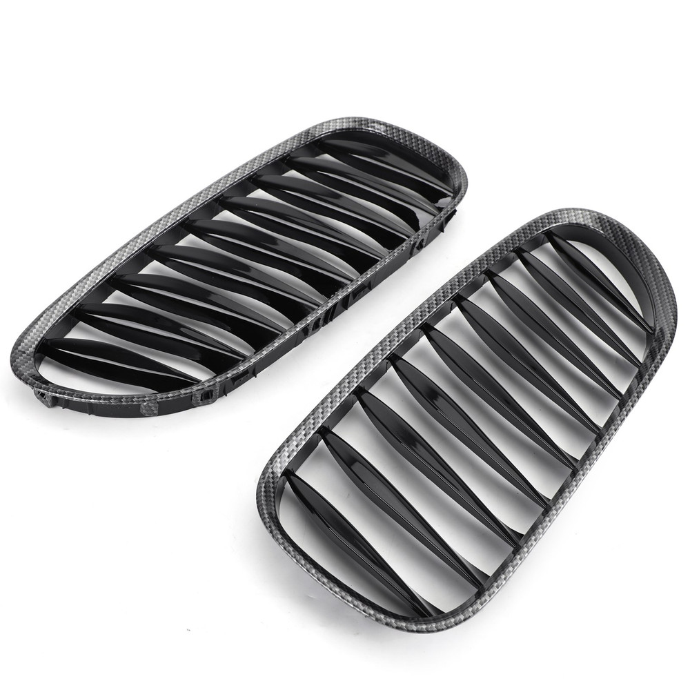 Front Bumper Sport Kidney Grille Grill For BMW Z4 E85 E86 (2003-2008), Carbon