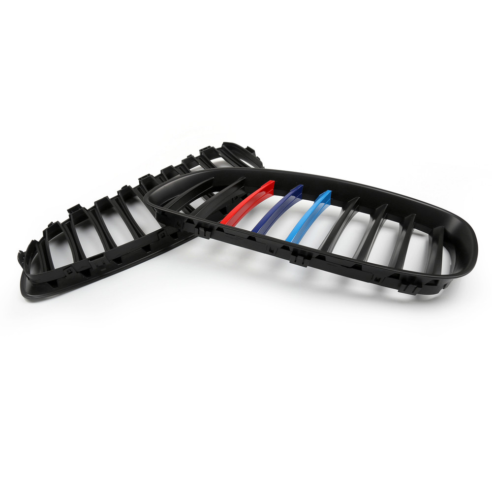 2Pcs Front Kidney Grille Grill For BMW Z4 E89 (2009-2016) Matte Black