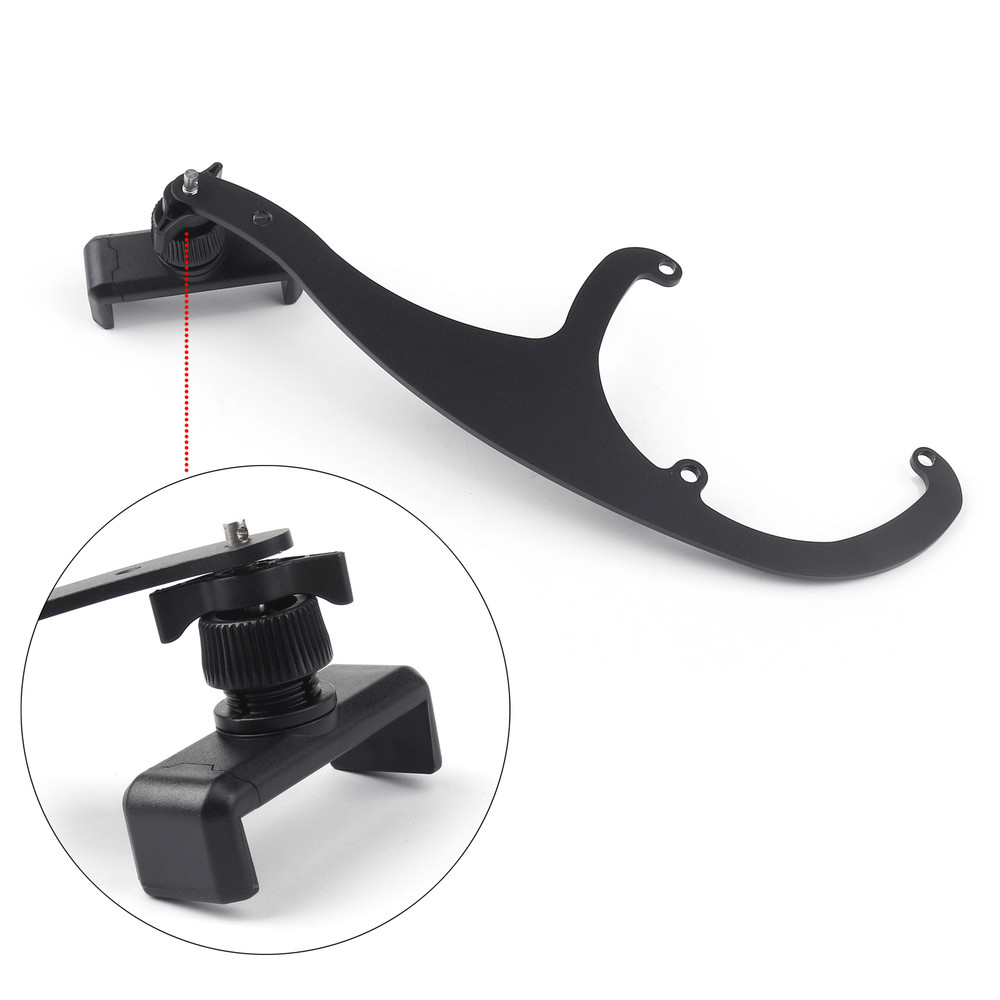 360 Degree Rotation Car Phone Mount Cradle Holder Stand For Mini Cooper R60/R61, Red