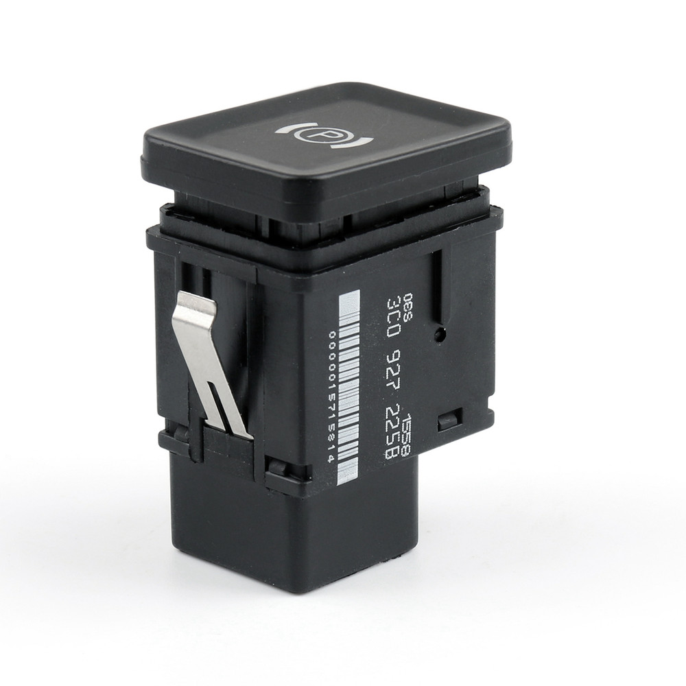 Handbrake Brake Button Switch for VW PASSAT B6/3C (06-11) PASSAT CC (09-12) Black