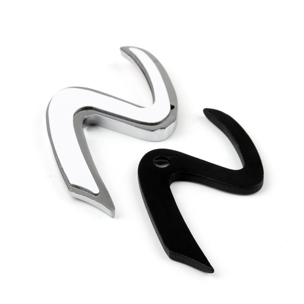 S Metal Front Grille Grill Badge Emblem Decals for MINI Cooper S JCW, Red