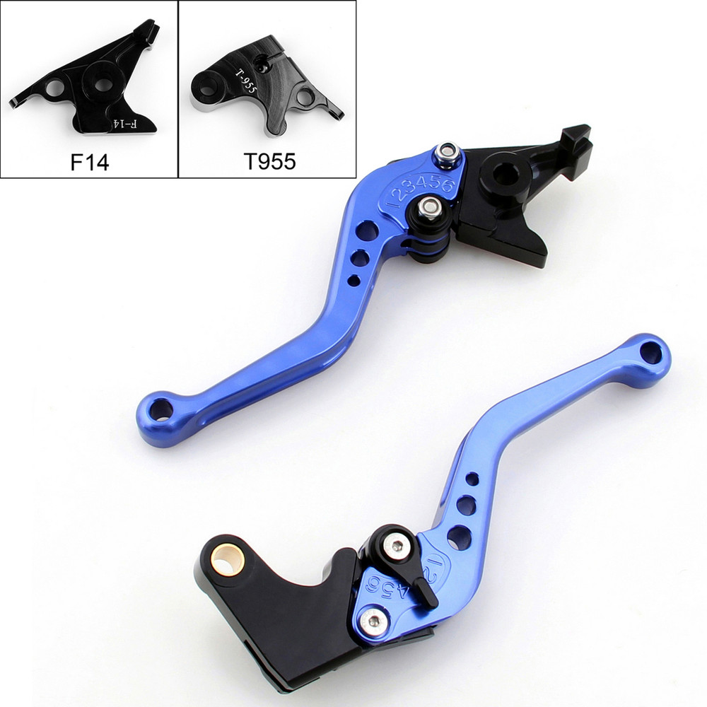 Shorty Adjustable Brake Clutch Levers Triumph SPEED FOUR 2003-2004 (F-14/T-955)