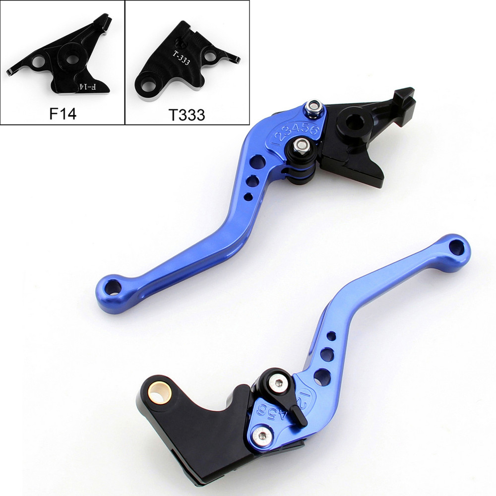 Shorty Adjustable Brake Clutch Levers Triumph SPEED TRIPLE 2004-2007 (F-14/T-333)
