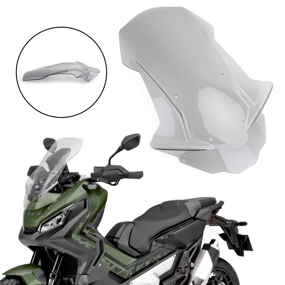 Windshield Windscreen For Honda X-ADV 750 2017-2019 Grey