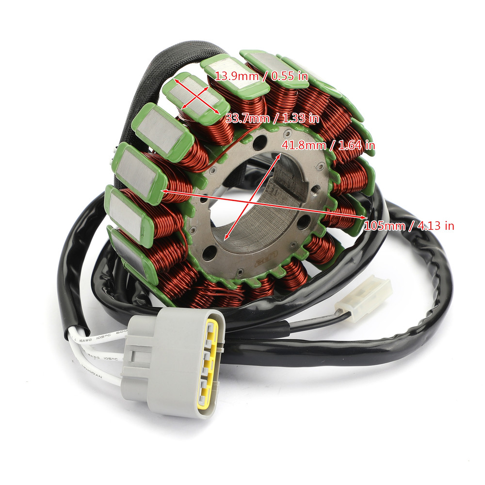Stator Generator for Yamaha MT09 MT-09 14-19 MT09A MT-09 ABS MT09 MTN850 MT-09 14-18 MT09TRA MT-09 Tracer 15-18 FJ09 FJ-09 15-17 XSR900 MTM850 16-19 FZ09 FZ-09 14-17 Tracer 900 GT 18-19