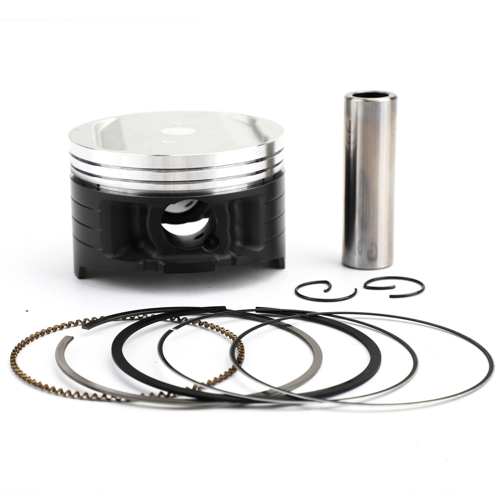 Piston Rings Pin Kit 73.50mm +0.50mm Bore For Yamaha TT250R RAID 94-96 TT-R 95-04 TT-R250 99-06