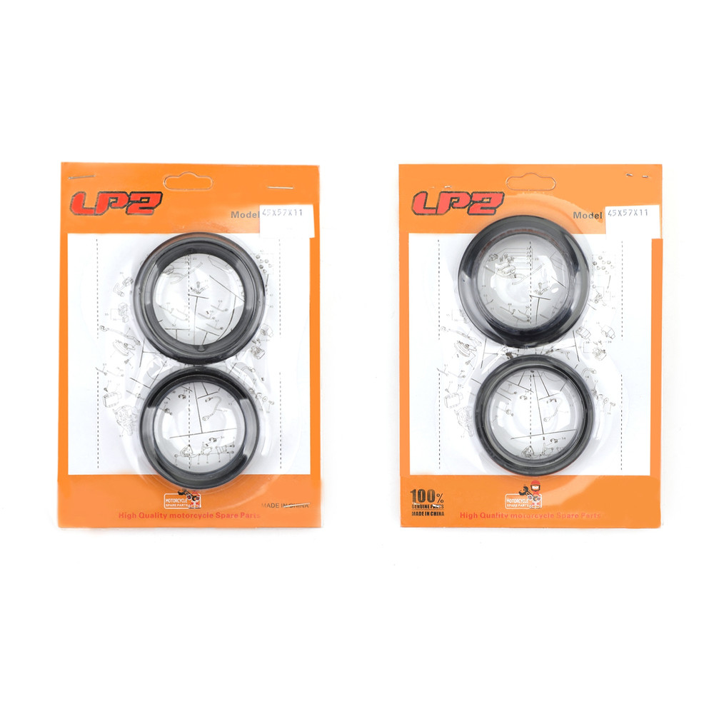 Fork Oil Dust Seal Repair Rebuild Kit for Honda CR125R 90-91 CR250R CR500R 89-91 CBR600RR 03-04 GL1500C 97-00 GL1500CD 01-03 GL1500CT 97-00 VTX1800 02-08