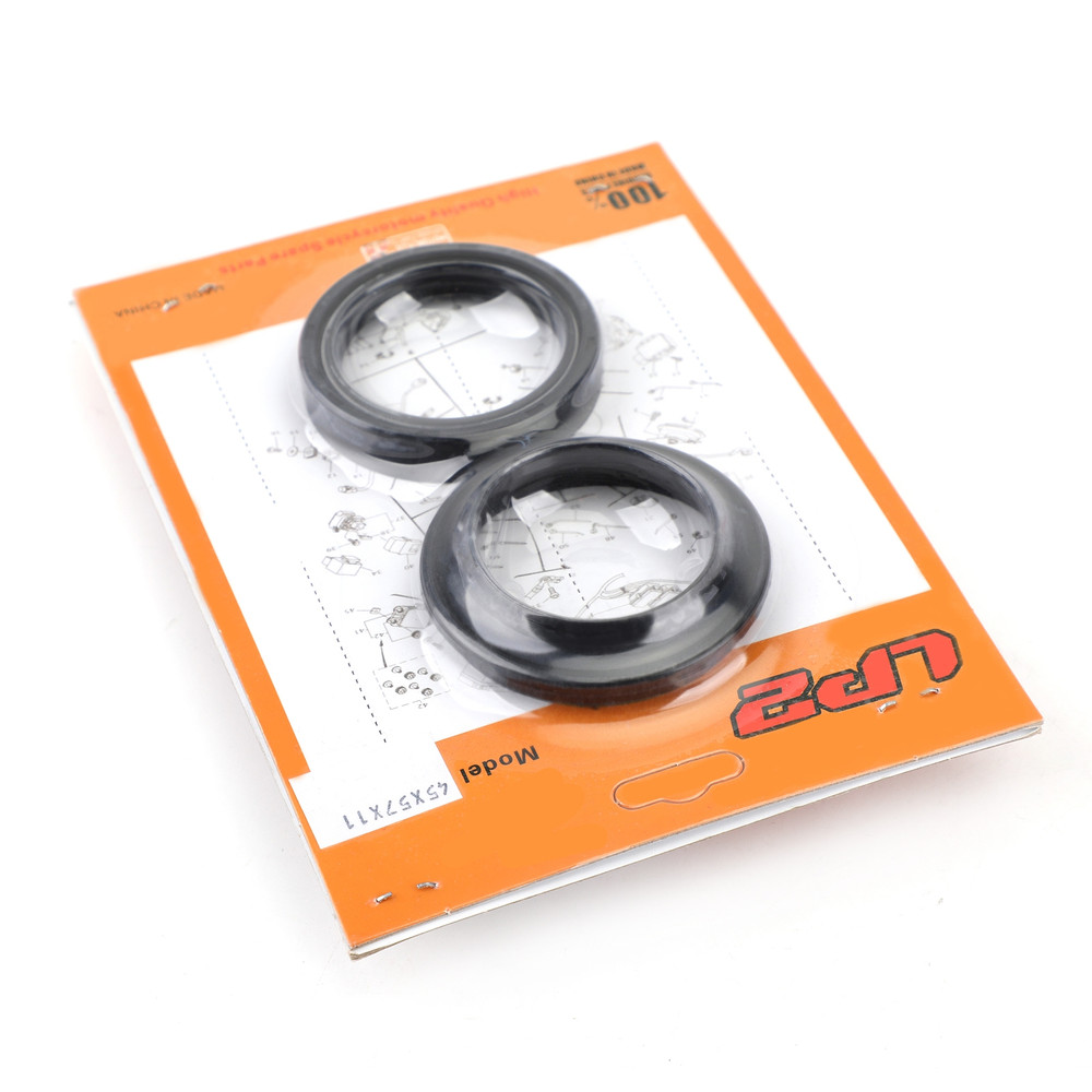 Fork Oil Dust Seal Repair Rebuild Kit for Honda CR125R 90-91 CR250R CR500R 89-91 CBR600RR 03-04 GL1500C 97-00 GL1500CD 01-03 GL1500CT 97-00 VTX1800 02-08
