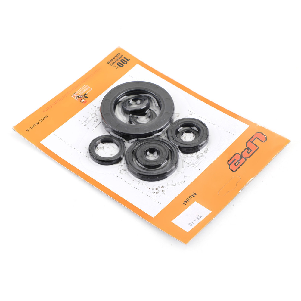 Engine Oil Seal Kit Set 8pcs Seals for Honda CR250R 88/89-91 CR500R 89-01
