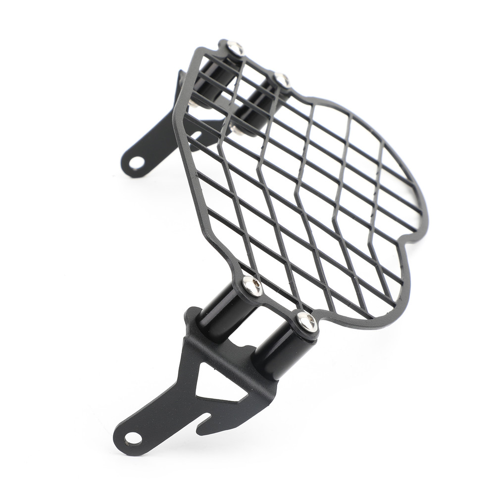 2mm Steel Headlight Guard Grill Cover for BMW G650GS Sertao 2011-2017 Black