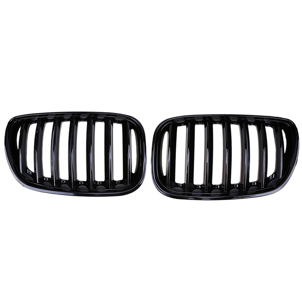 Front Kidney Grill Mesh Grille Fit BMW X5 E53 2004-2006 C