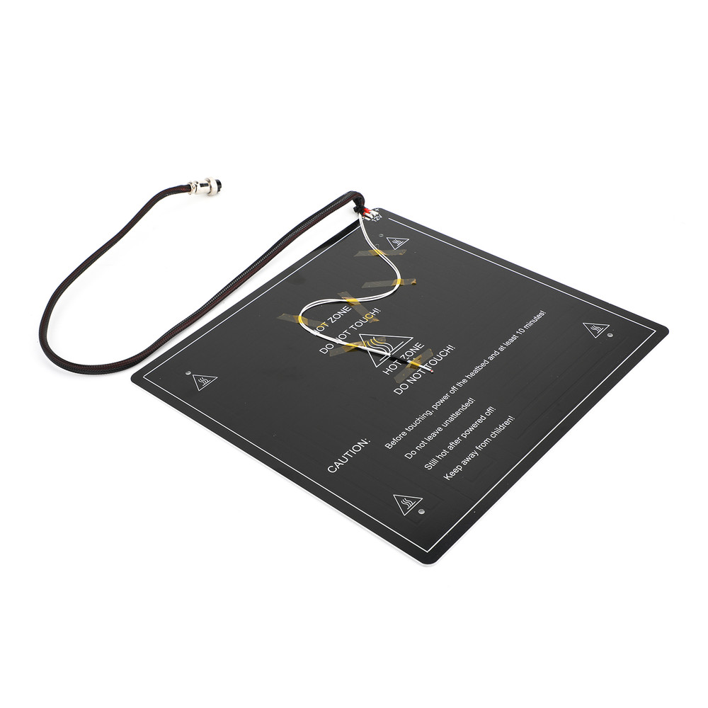 310X310X3Mm 3D Printer 12V Aluminum Heat Bed With Cable For Creality Cr10 Cr10S