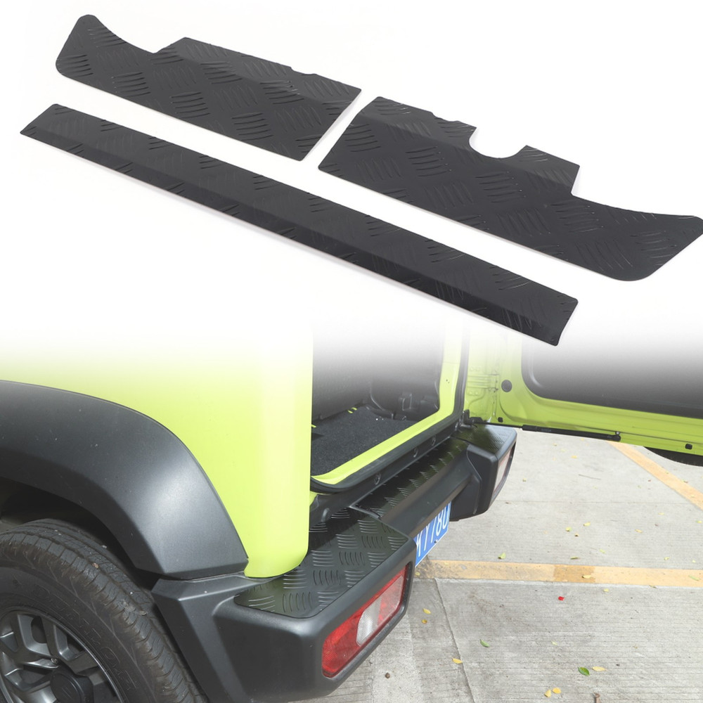 Rear Bumper Protector Guard Panel Trim Fit For Suzuki Jimny 2019-2020 BLK