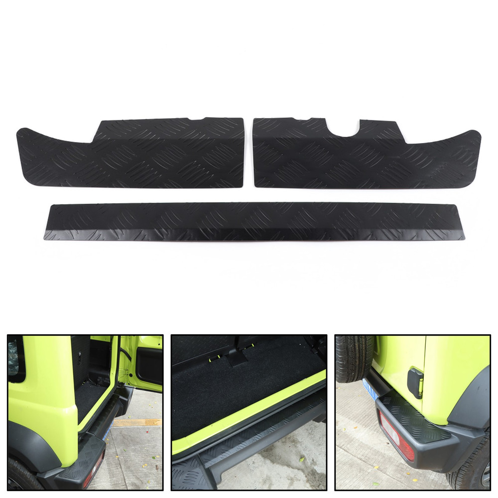 Rear Bumper Protector Guard Panel Trim Fit For Suzuki Jimny 2019-2020 BLK