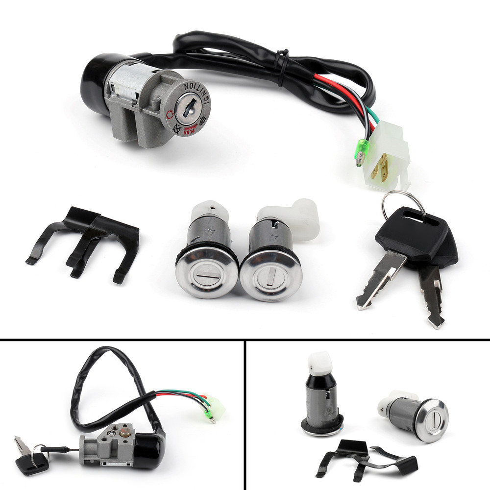 Ignition Switch Lock Key Set Fit For Honda CH125 Spacy 1984-1996