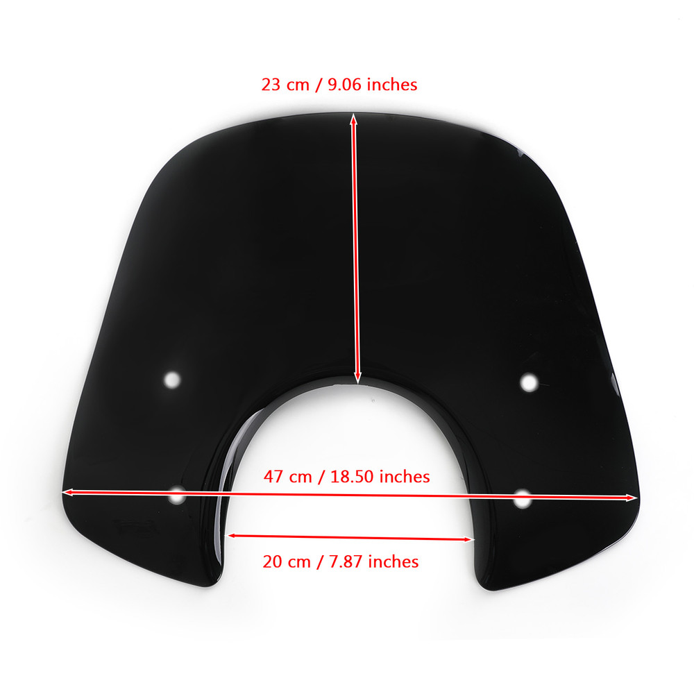 Windshield Fit For Vespa LX50 LX125 LX150 GT200 GTS250ie BLK
