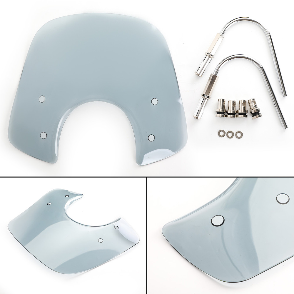 Windshield Fit For Vespa LX50 LX125 LX150 GT200 GTS250ie GRY