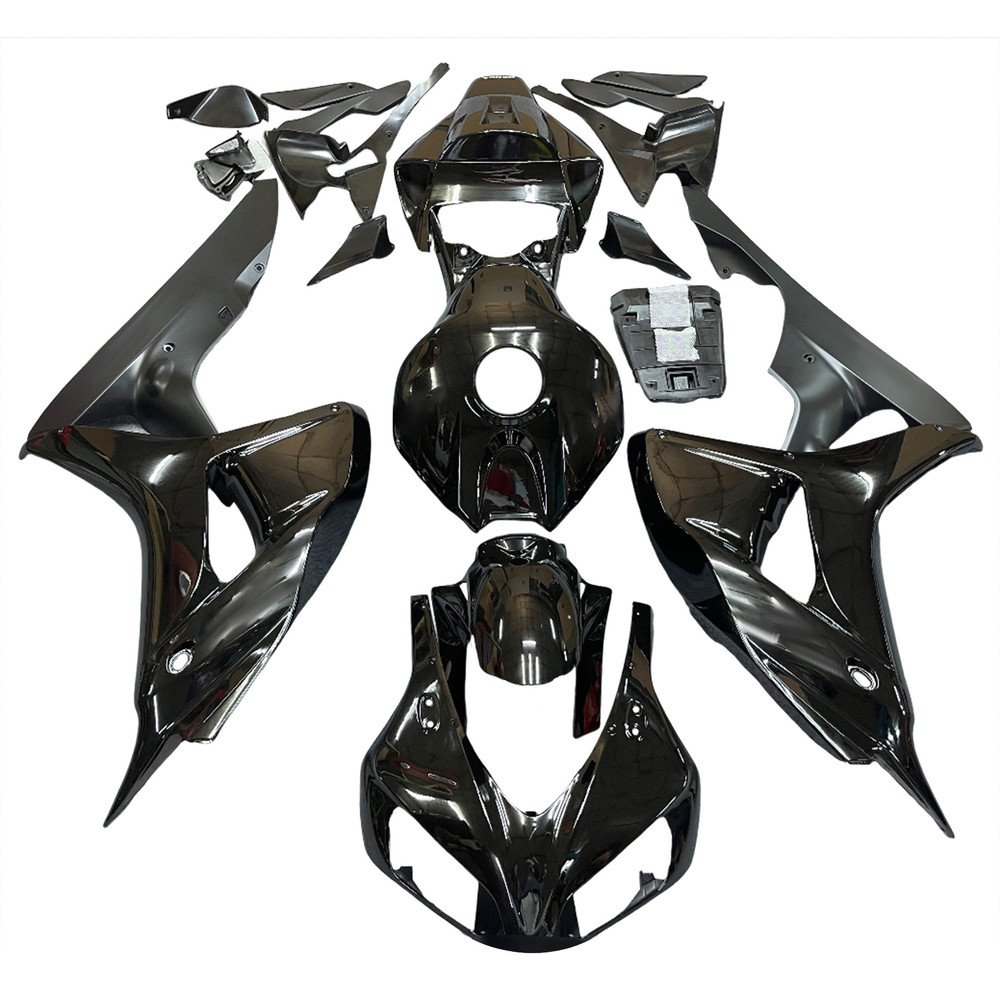 2006-2007 Honda CBR1000RR All Black CBR Racing Amotopart Fairings