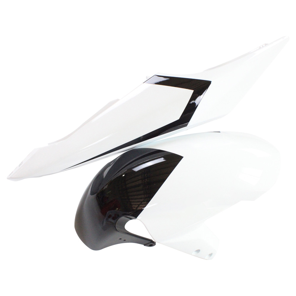 2004-2005 Suzuki GSXR 600 750 Amotopart Fairings White Alstare Corona Racing
