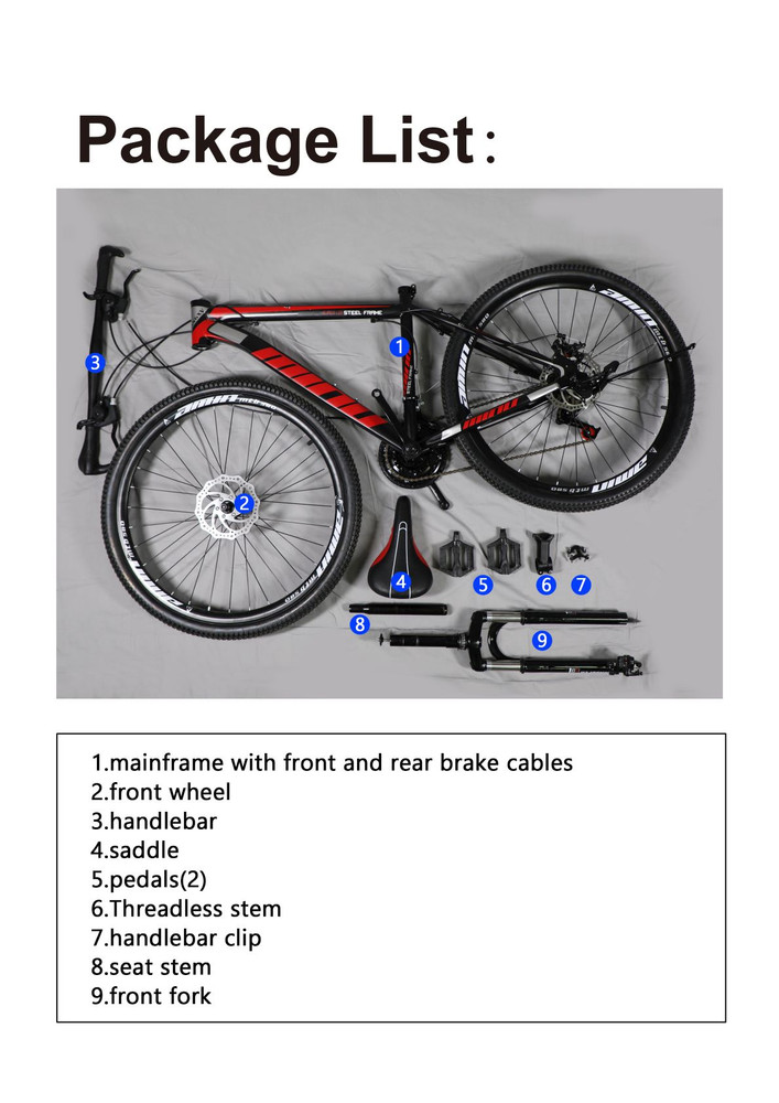 26 Inch Women's Mountain Bike for Sale 21 Speed Ladies Bicycle