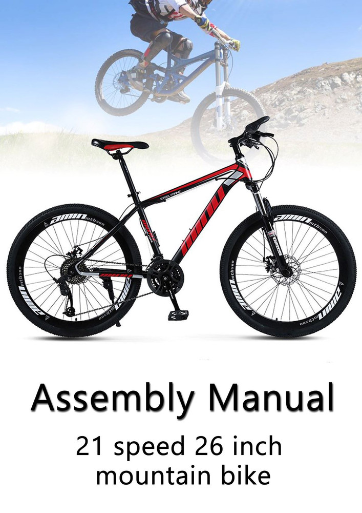 26 Inch Women's Mountain Bike for Sale 21 Speed Ladies Bicycle