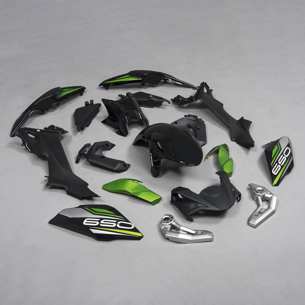 Fairing Kit Fit for Kawasaki Z650 2017-2019 Black