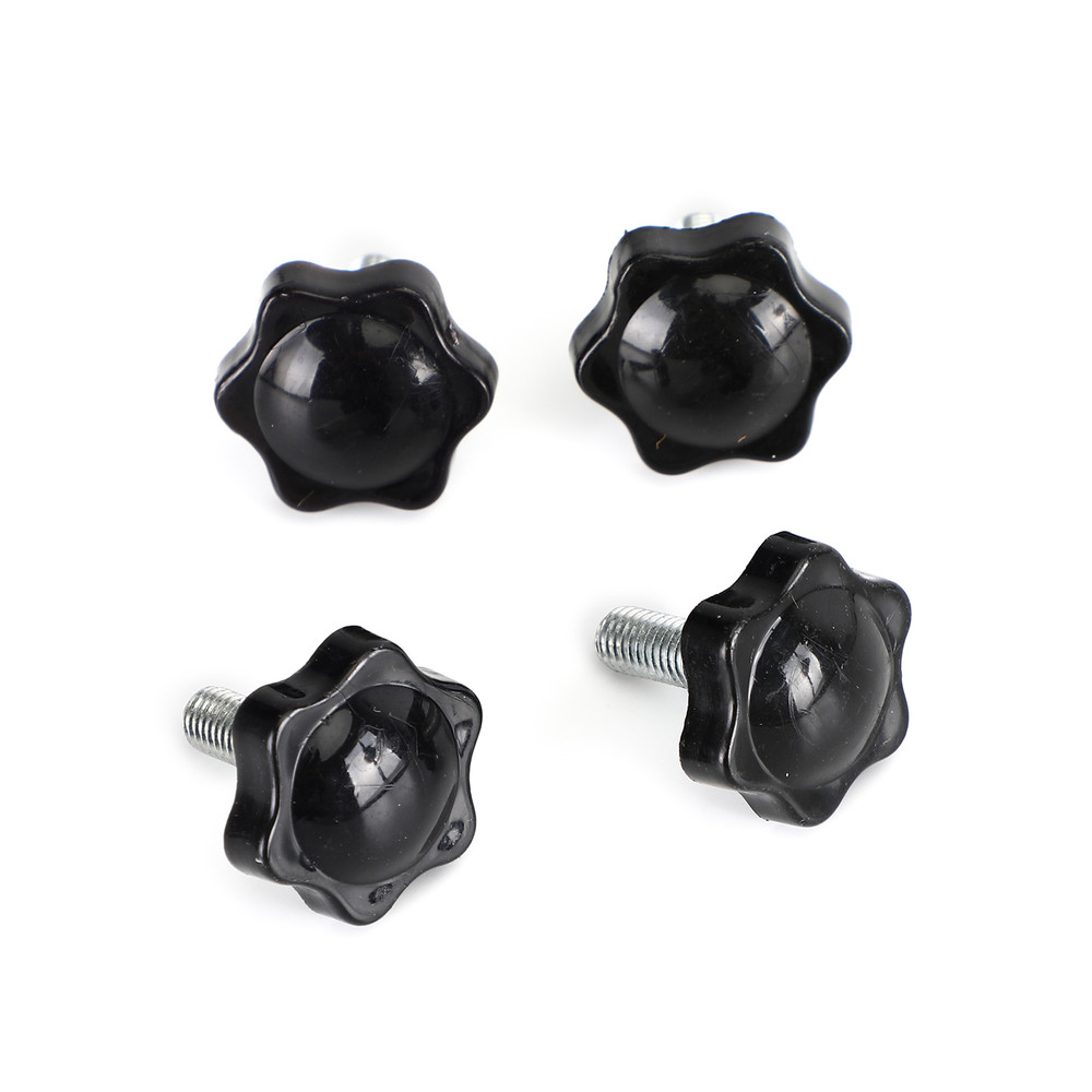 Saddlebag Lever Lock Bolts & Nuts Set Silver Fits For Glide King Touring 96-19