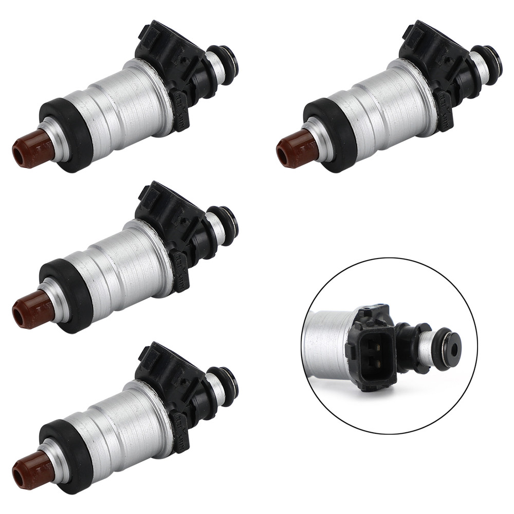 4PCS Fuel Injectors 06164P2J000 Fit Honda Acura Integra Accord Civic EX SI Vtec