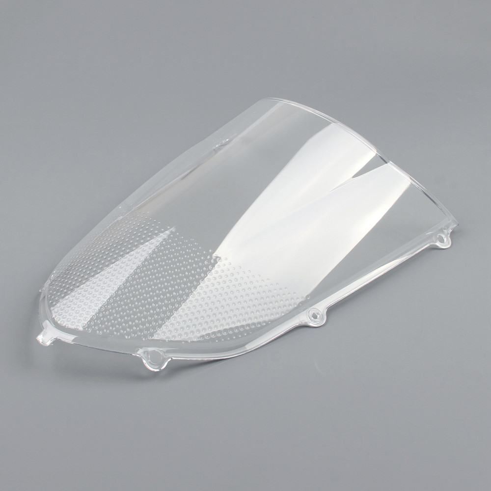 Windscreen Windshield Kawasaki Ninja ZX10 R (2004-2005),Double Bubble, Clear