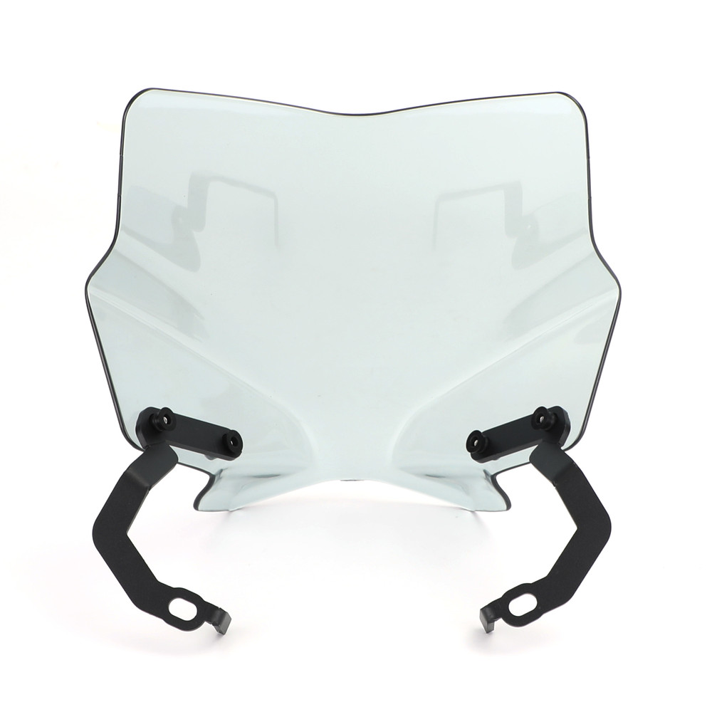 Windshield WindScreen fit for DUCATI Monster 821 1200 1200S 1200R 2014-2020 Gray