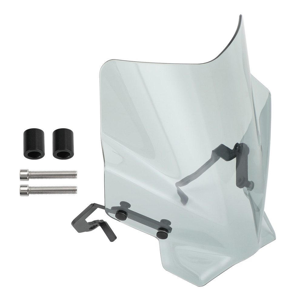 Windshield WindScreen fit for DUCATI Monster 821 1200 1200S 1200R 2014-2020 Gray