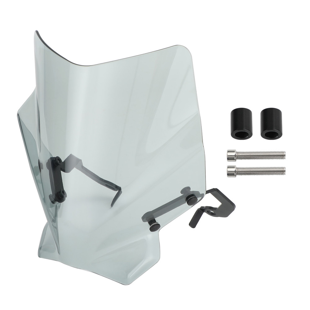 Windshield WindScreen fit for DUCATI Monster 821 1200 1200S 1200R 2014-2020 Gray