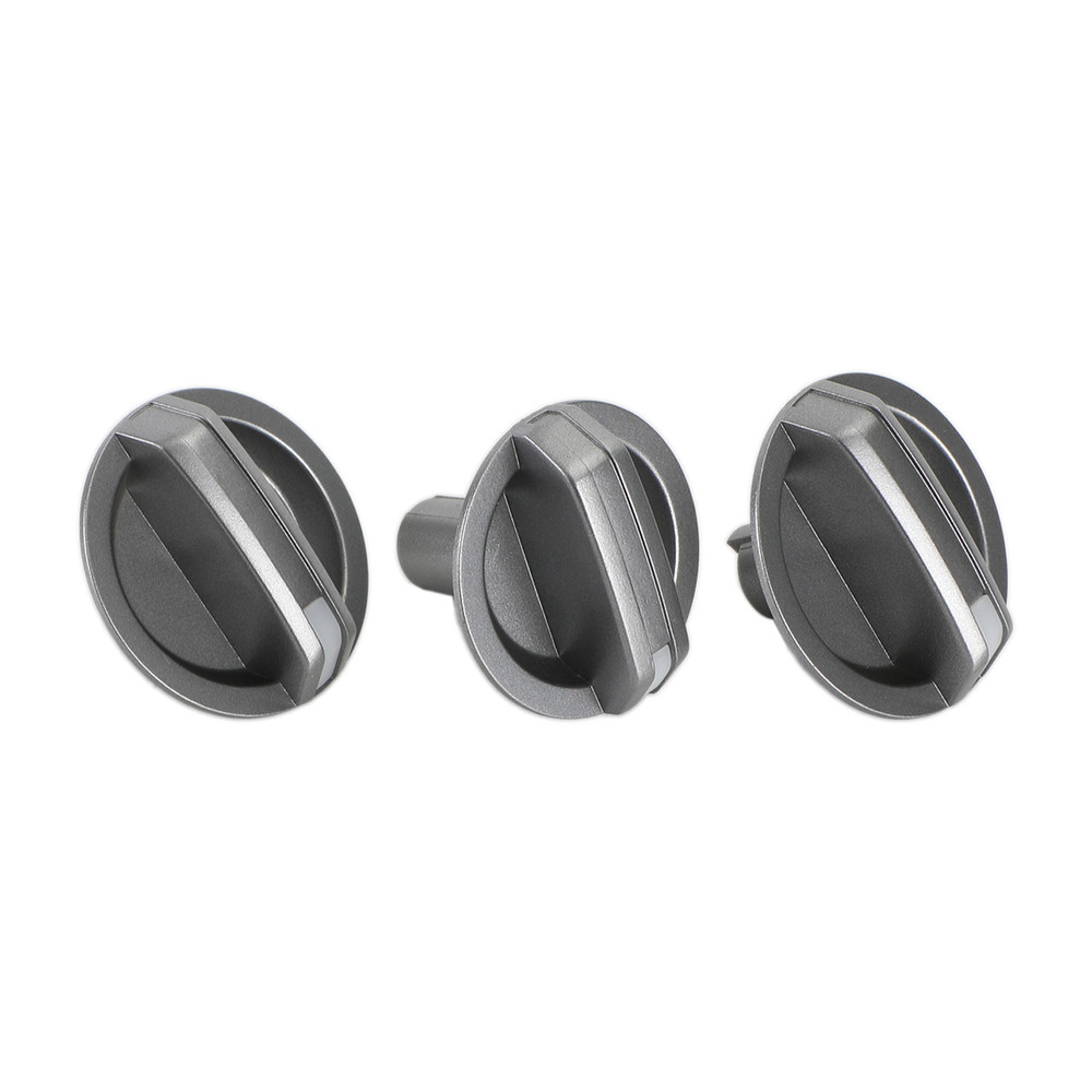 3pcs A/C Heater Fan Temperature Control Knob For Ford PJ PK Ranger 2005-2011